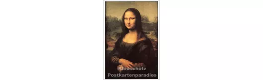 Leonardo da Vinci - Mona Lisa | Kunstkarte