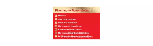Postkarte | Rheinische Psychologie