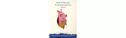 Postkartenbuch 'Glück' - Wolf Erlbruch