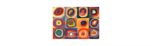 Wassily Kandinsky | Quadrate | Kunstkarte
