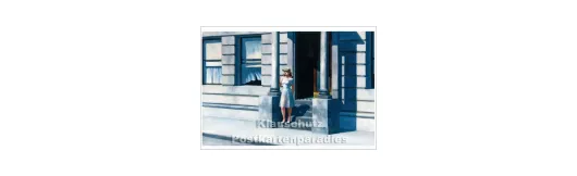 Summertime | Edward Hopper Kunstkarte