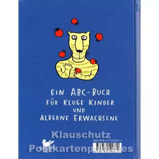 Kinderbuch 'Trauriger Tiger ...' von Nadia Budde aus dem Peter-Hammer-Verlag - Rückseite