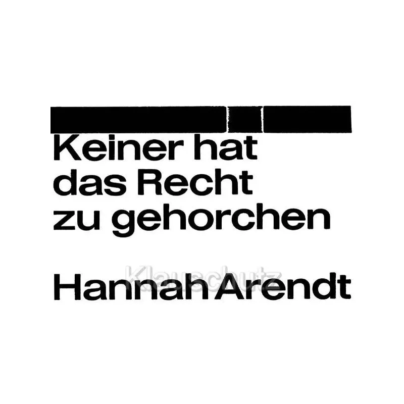 Postkarten Zitate Hannah Arendt
