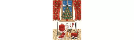 Weihnachtsmann beim Ankleiden | ActeTre Adventskalender