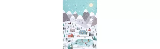 Winterlandschaft | XXL Aufstell Adventskalender