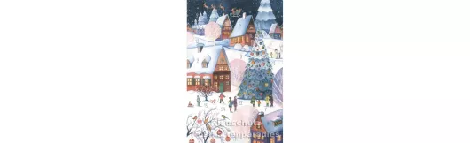 Winterdorf | Postkarten Adventskalender | Taurus