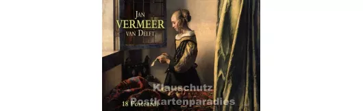 Jan Vermeer | Tushita Postkartenbuch