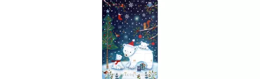 Eisbären | XXL Aufstell Adventskalender