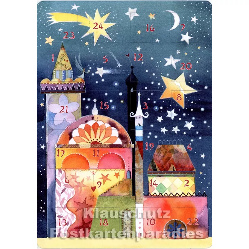 Stern über Bethlehem - Up-Cards Aufstell Adventskalender von Taurus