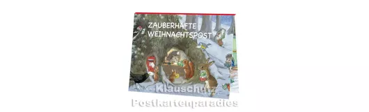 Zauberhafte Weihnachtspost | Postkartenbuch Weihnachten