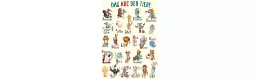 Das ABC der Tiere | Kinder Postkarte
