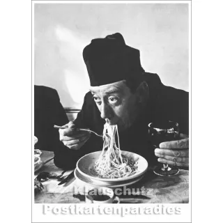 Taurus Foto Postkarte | Fernandel als Don Camillo