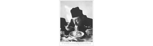 Fernandel als Don Camillo | Fotokarte