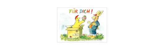 Für Dich - Ostern - Peter Gaymann Postkarten