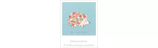 Be positive | Mini Polacard 70x92 mm