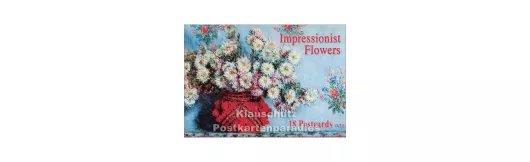 Impressionist Flowers | Tushita Kunst Postkartenbuch