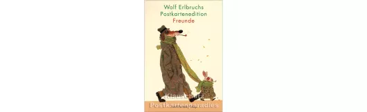 Postkartenbuch 'Freunde' - Wolf Erlbruch