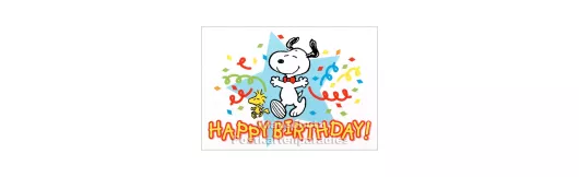 PEANUTS - Happy Birthday  | Geburtstagskarte