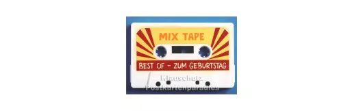 Mix Tape | Taurus Geburtstagskarte