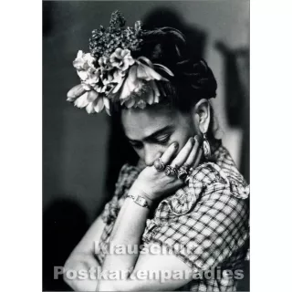 s7w Postkarte Frida Kahlo