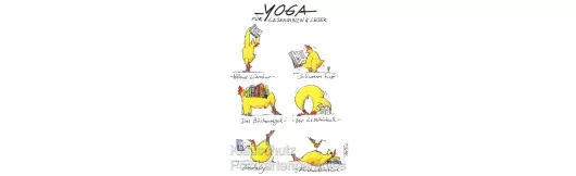 Peter Gaymann - Yoga für Leserinnen