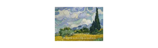 Vincent van Gogh | Weizenfeld | Kunstkarte