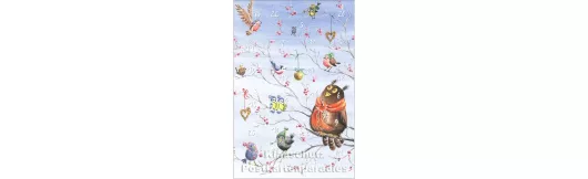 Vögel | Postkarten Adventskalender Taurus