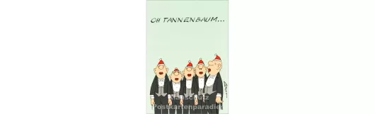Oh Tannenbaum - Loriot Weihnachtskarte