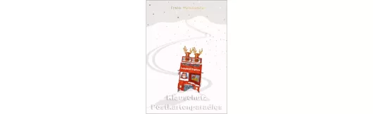 Lappland Express | Weihnachtspostkarte