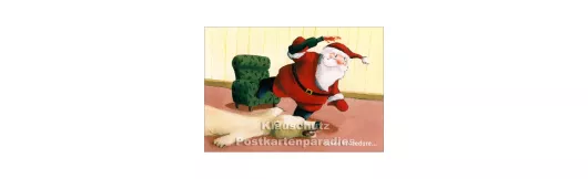 Same Procedure Weihnachtsmann - Postkarte