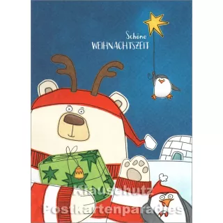 SkoKo Weihnachtskarte - Schöne Weihnachtszeit
