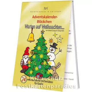 Rannenberg Adventskalender Blöckchen - Warten auf Weihnachten