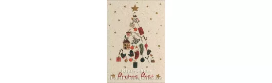 Frohes Fest | Graspapier Weihnachtskarte
