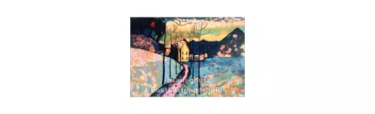 Winterlandschaft | Wassily Kandinsky | Kunstkarte