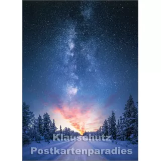 Foto Postkarte - Milky Way / Milchstraße