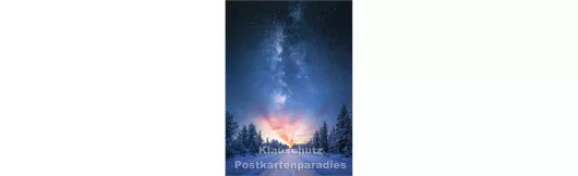 Milky Way | Foto Postkarte
