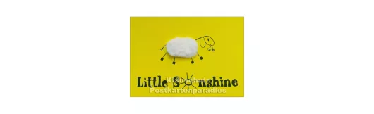 Little Sunshine - Plüsch Postkarte