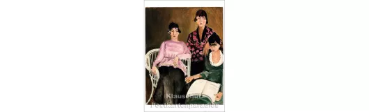 Drei Schwestern | Kunstkarte | Henri Matisse