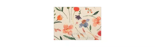 Blumenwiese | Graspapier Postkarte