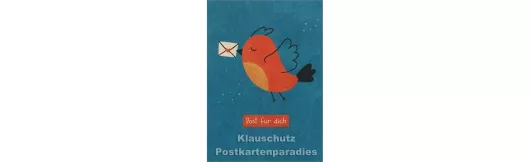 Post für dich | Graspapier Postkarte
