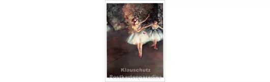 Zwei Tänzerinnen | Edgar Degas | Kunstkarte