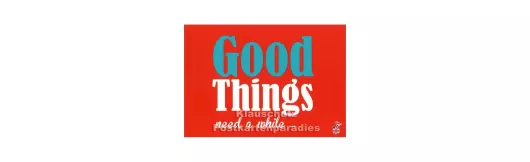 Good Things | DEnglish Postkarte