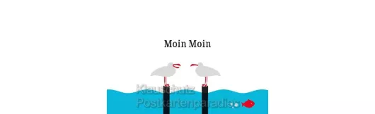 Küstenkarte - Moin Moin