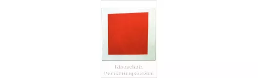Red Square - Malevich | Kunstpostkarte