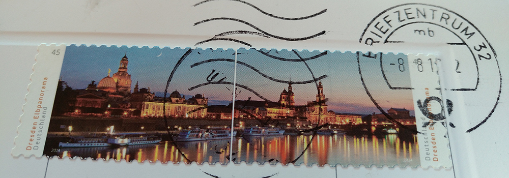 Reihenfolge unserer besten Portokosten postkarte